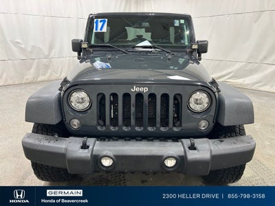 2017 Jeep Wrangler Unlimited Sport