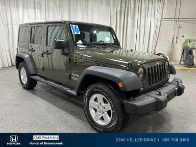 2016 Jeep Wrangler Unlimited Sport