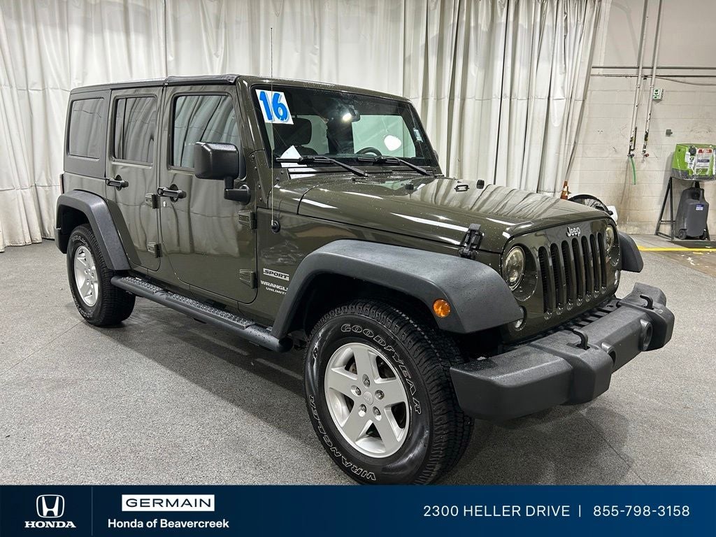 2016 Jeep Wrangler Unlimited Sport