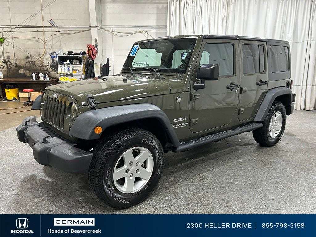 2016 Jeep Wrangler Unlimited Sport