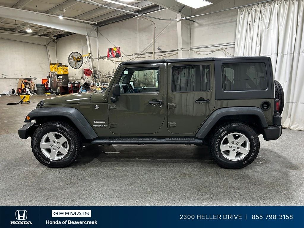 2016 Jeep Wrangler Unlimited Sport