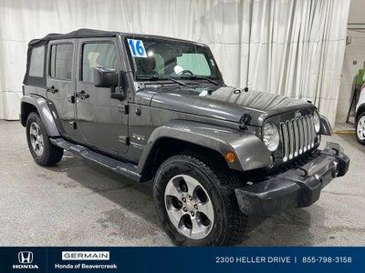 2016 Jeep Wrangler Unlimited Sahara