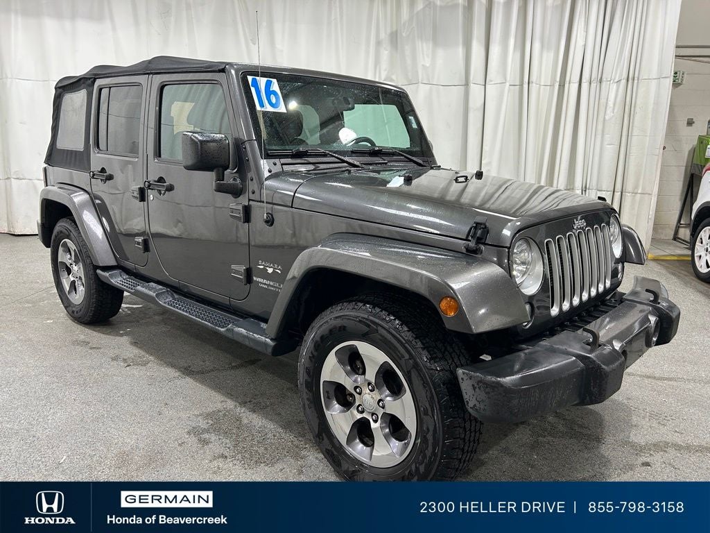 2016 Jeep Wrangler Unlimited Sahara