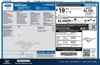 2016 Ford Mustang GT Premium