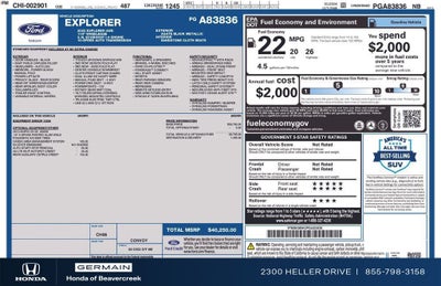 2023 Ford Explorer Base