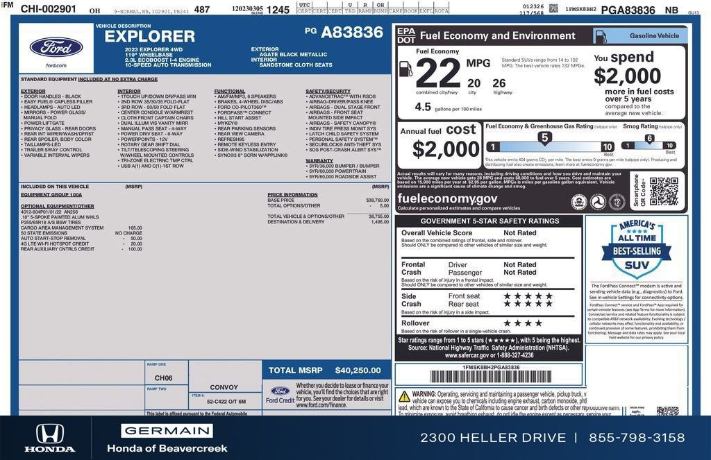 2023 Ford Explorer Base