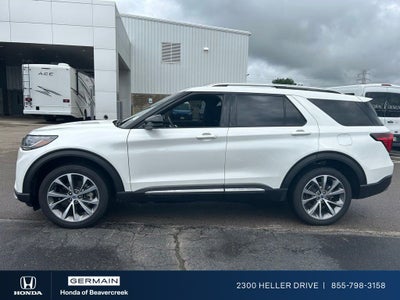 2025 Ford Explorer Platinum