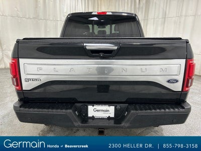 2015 Ford F-150 Platinum