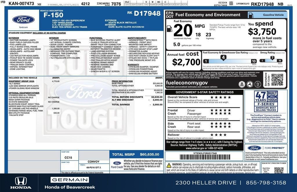2024 Ford F-150 XLT