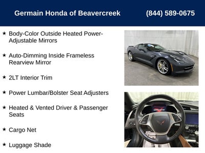 2014 Chevrolet Corvette Stingray Z51 2LT