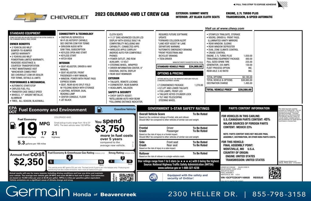 2023 Chevrolet Colorado LT