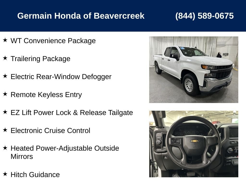 2021 Chevrolet Silverado 1500 WT