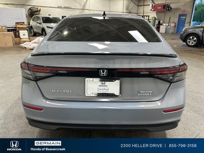 2023 Honda Accord Hybrid Sport