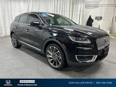 2019 Lincoln Nautilus Reserve