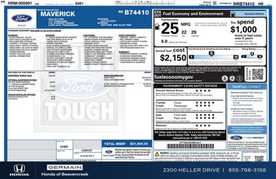 2024 Ford Maverick XLT