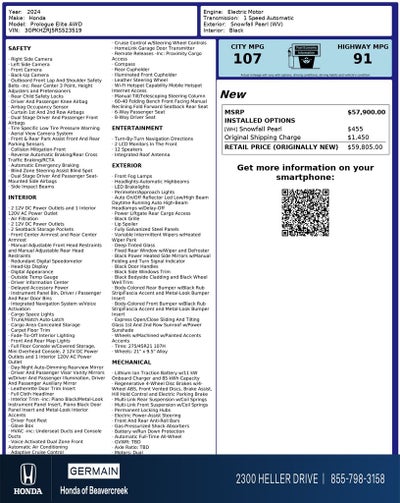 2024 Honda Prologue Elite