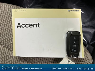 2022 Hyundai Accent SE