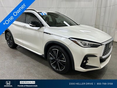 2022 INFINITI QX55 SENSORY