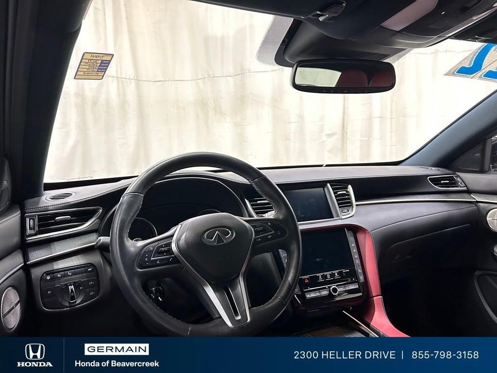 2022 INFINITI QX55 SENSORY