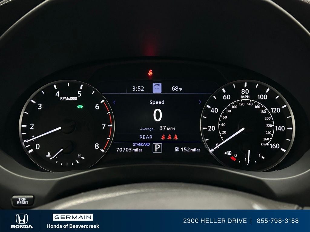 2022 INFINITI QX55 SENSORY