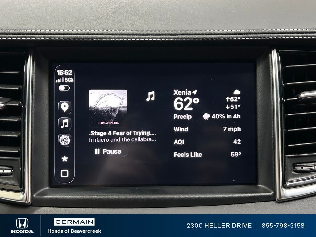 2022 INFINITI QX55 SENSORY