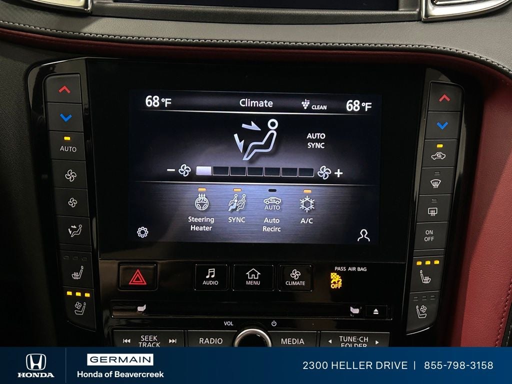 2022 INFINITI QX55 SENSORY