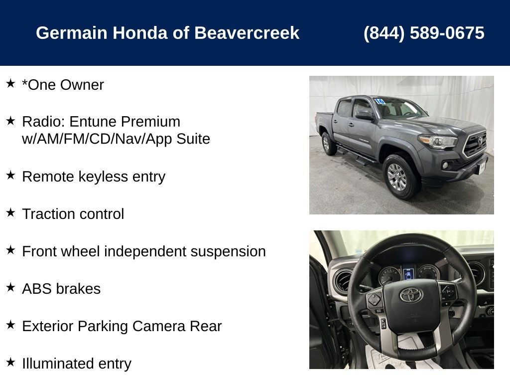 2016 Toyota Tacoma SR5 V6