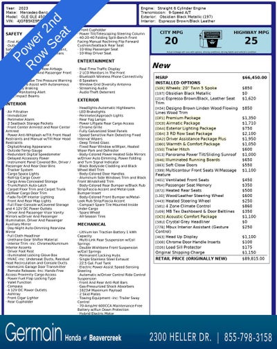 2023 Mercedes-Benz GLE GLE 450 4MATIC®