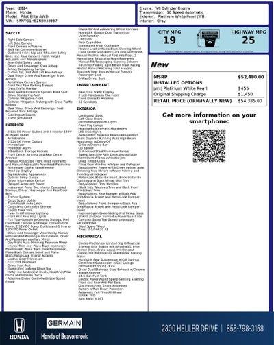 2024 Honda Pilot Elite
