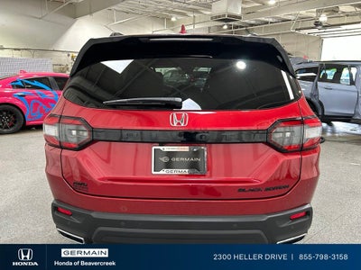 2025 Honda Pilot Black Edition