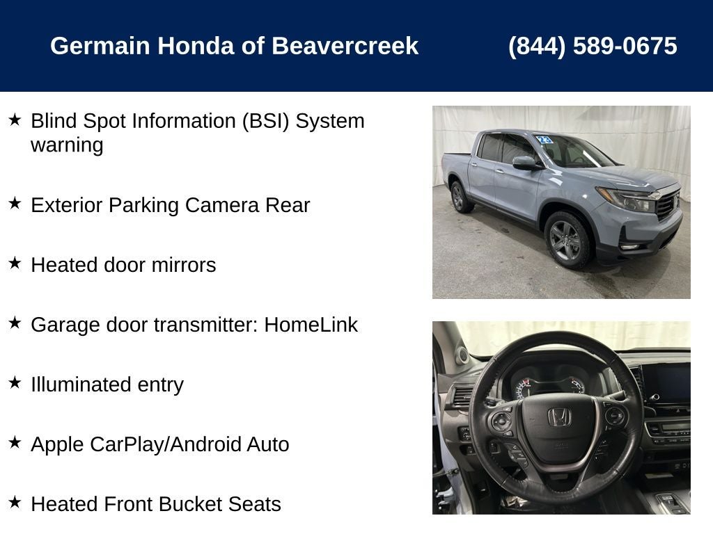 2023 Honda Ridgeline RTL-E