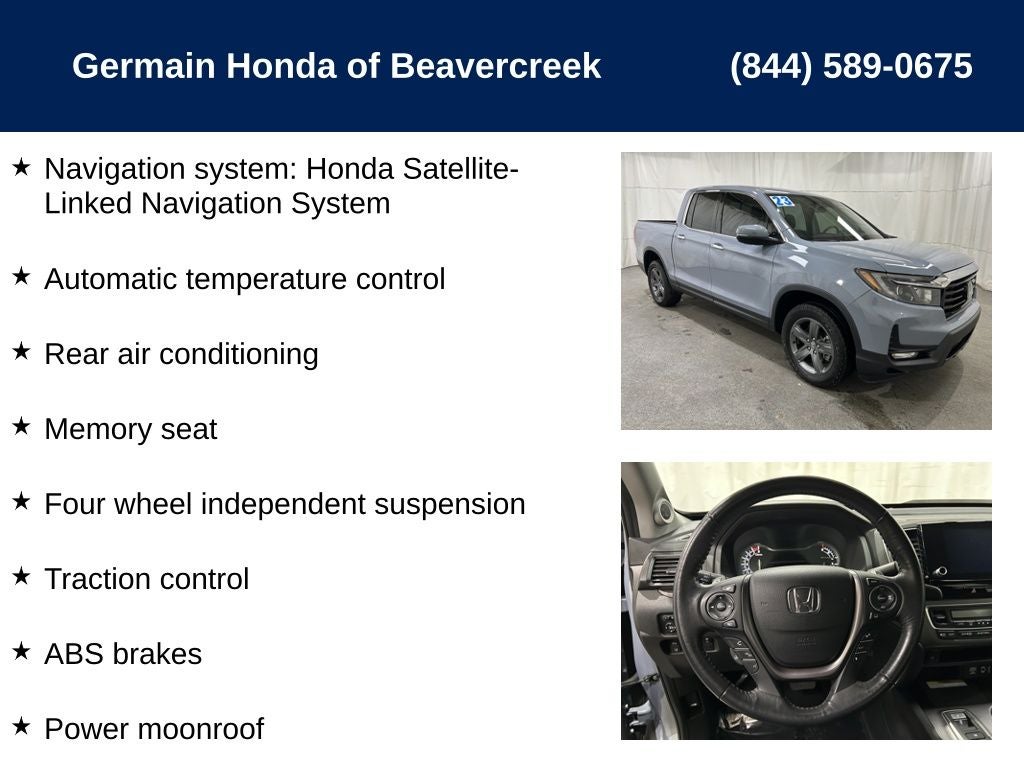 2023 Honda Ridgeline RTL-E