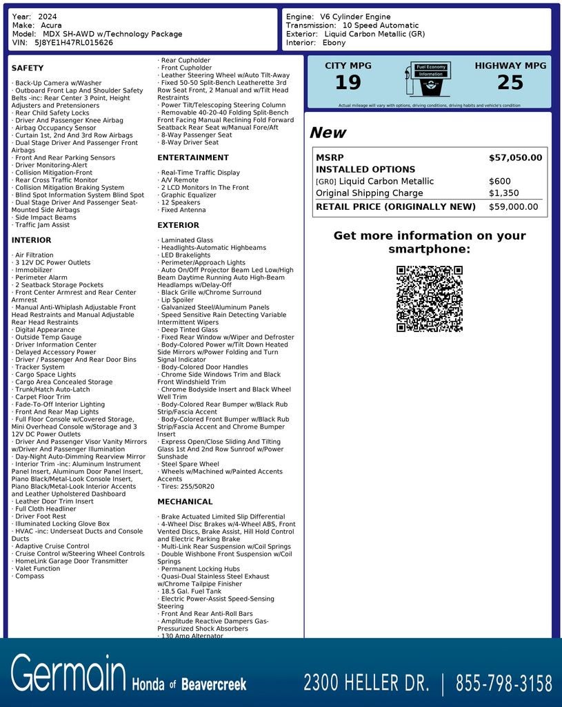 2024 Acura MDX Technology SH-AWD