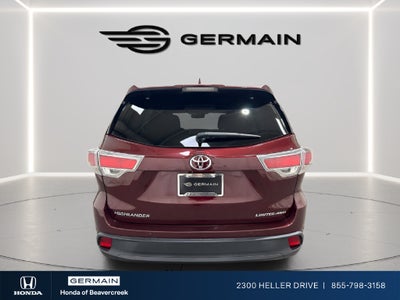 2015 Toyota Highlander Limited