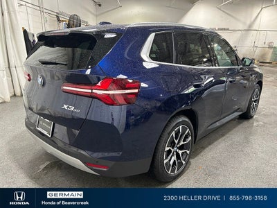 2025 BMW X3 30 xDrive