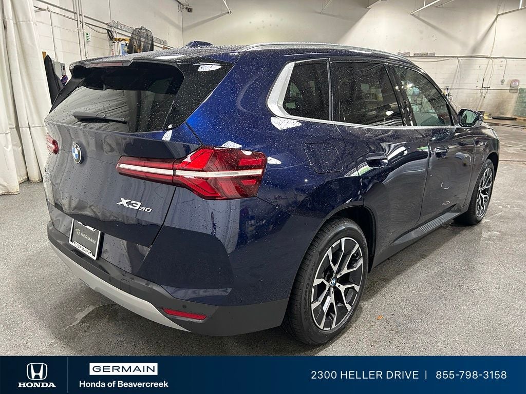 2025 BMW X3 30 xDrive