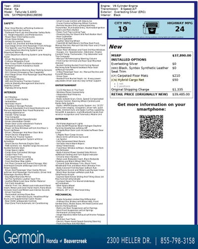 2022 Kia Telluride S