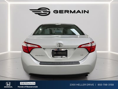 2016 Toyota Corolla LE