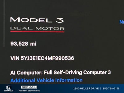 2021 Tesla Model 3 Performance