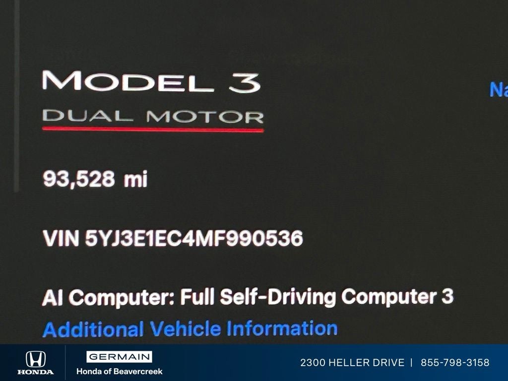 2021 Tesla Model 3 Performance