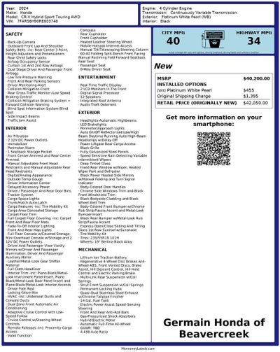 2024 Honda CR-V Hybrid Sport Touring