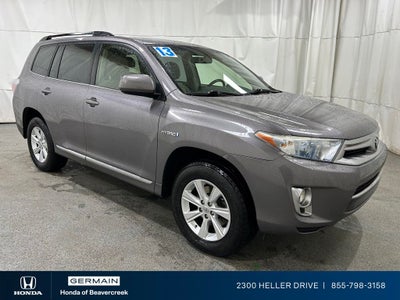 2013 Toyota Highlander Hybrid Base