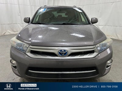 2013 Toyota Highlander Hybrid Base