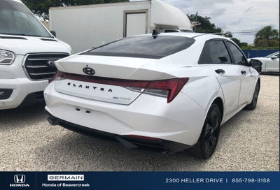 2023 Hyundai Elantra Hybrid Blue