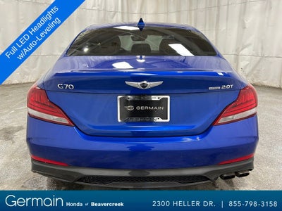 2020 Genesis G70 2.0T
