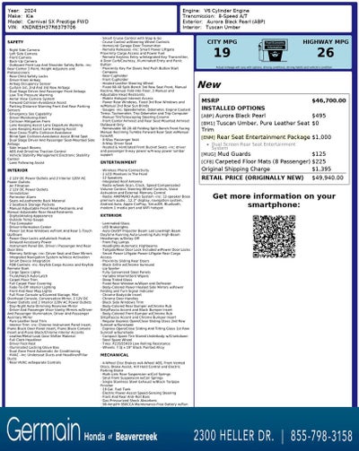 2024 Kia Carnival SX Prestige