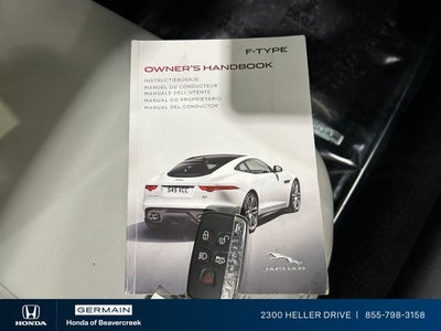 2015 Jaguar F-TYPE Base Coupe V6