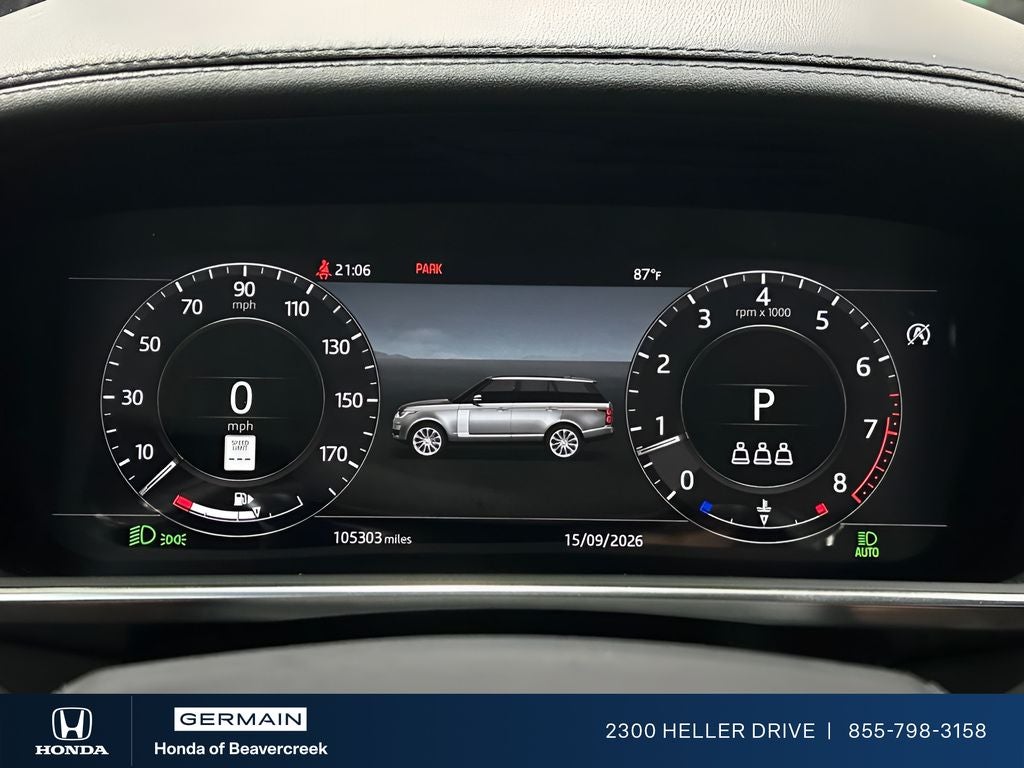 2019 Land Rover Range Rover 5.0L V8 Supercharged