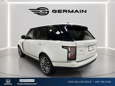 2019 Land Rover Range Rover 5.0L V8 Supercharged
