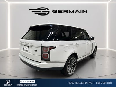 2019 Land Rover Range Rover 5.0L V8 Supercharged